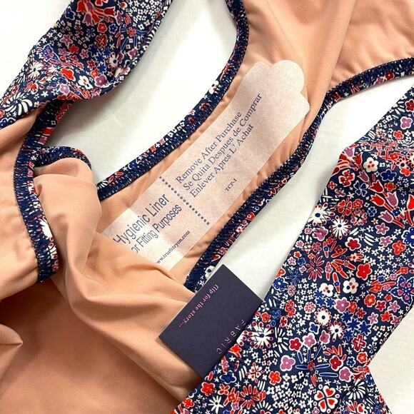 J. Crew Surf Hipster Bikini Bottom in Liberty Multi Floral - Picture 8 of 9